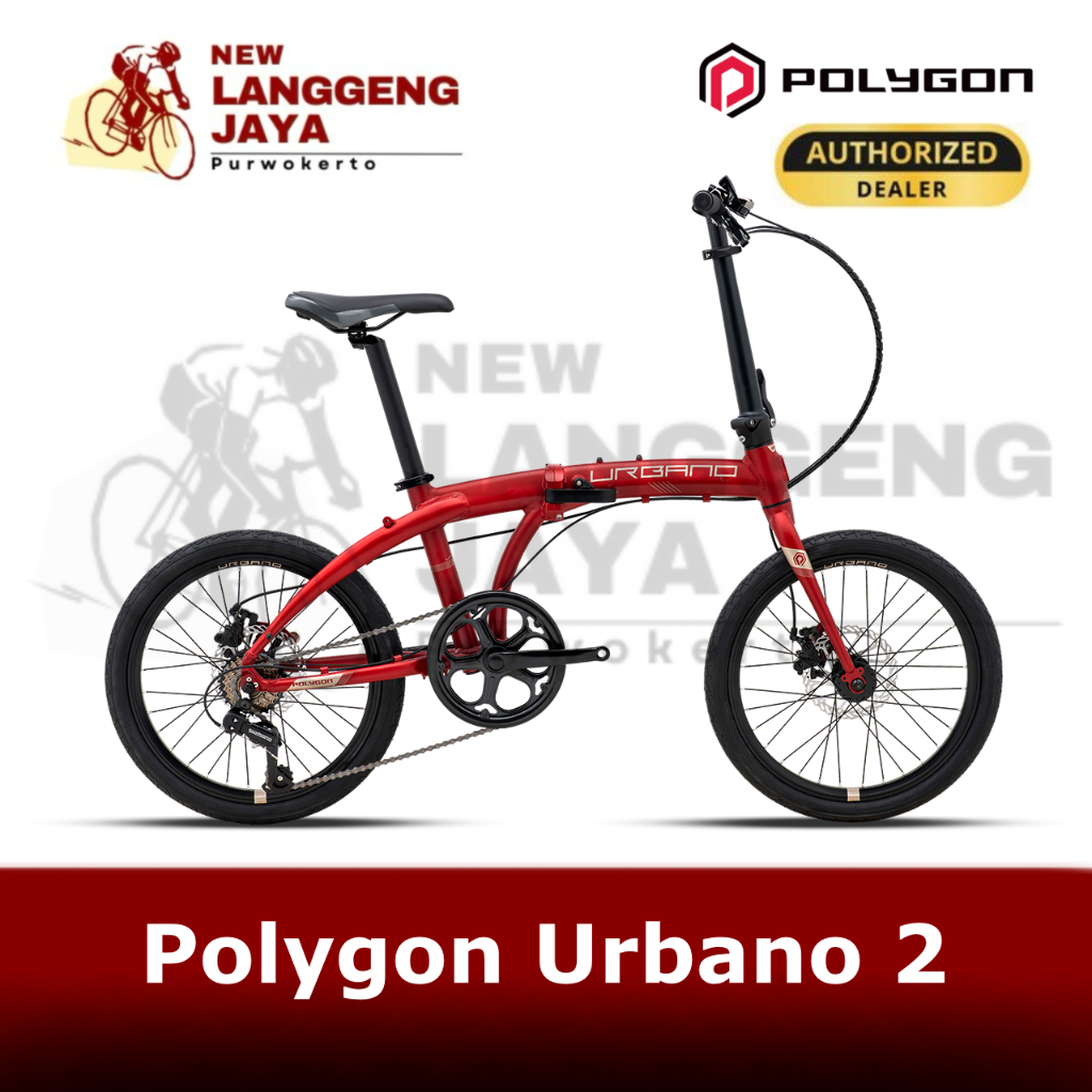 Polygon Sepeda Lipat Urbano 2 20"