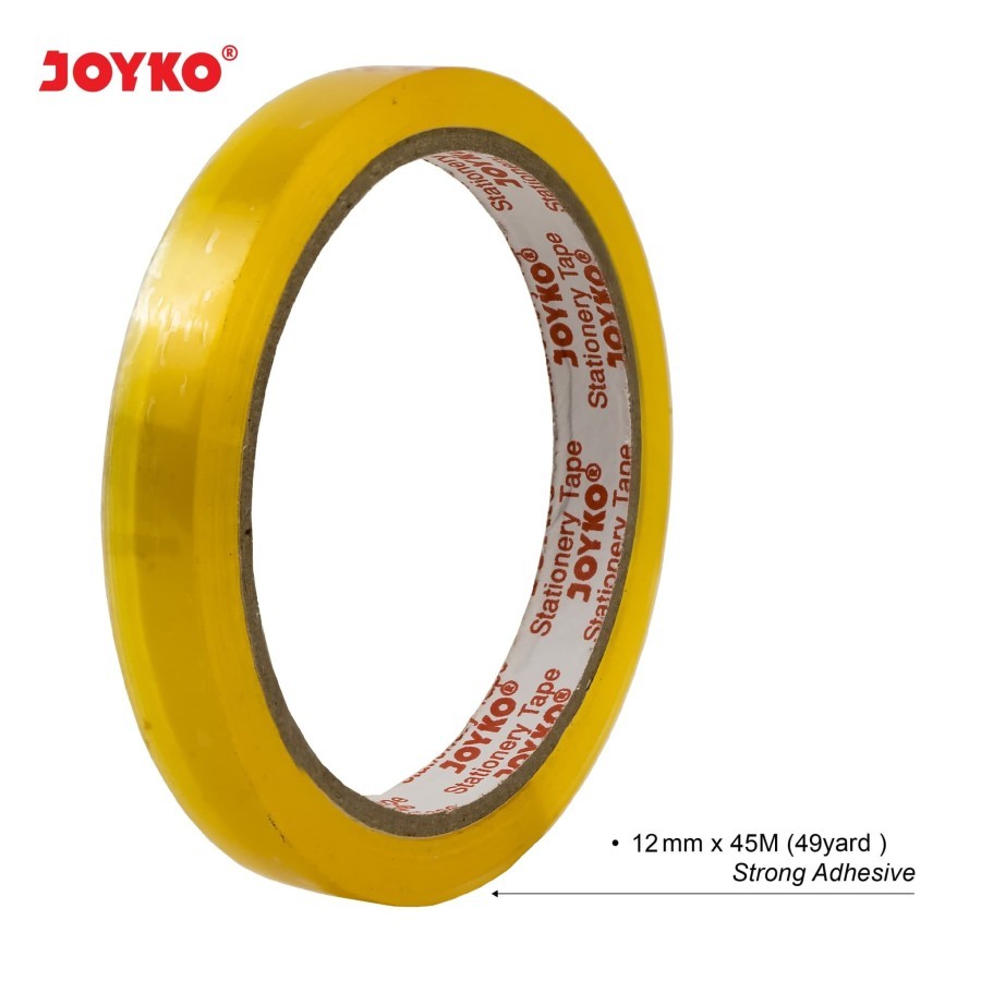 

Joyko STT-31-R12 Stationery Tape / Cellotape Lingkaran Besar / Isolasi Bening 1/2 inch (12mm)