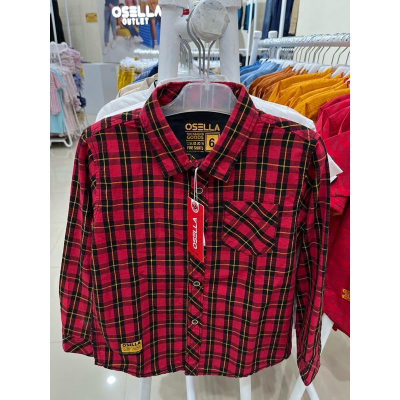 KEMEJA ANAK OSELLA ORIGINAL 100%