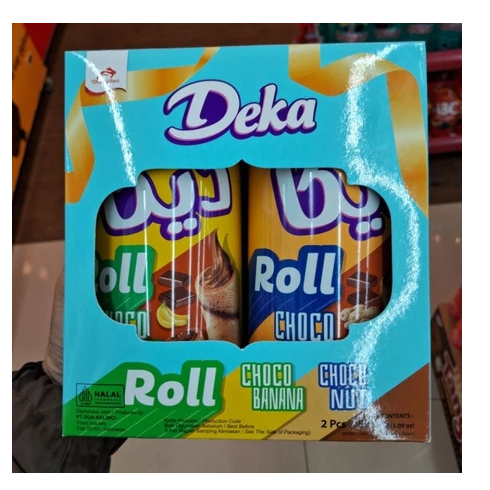 

Deka wafer roll isi 2 @87,5gr SPC edition paket lebaran