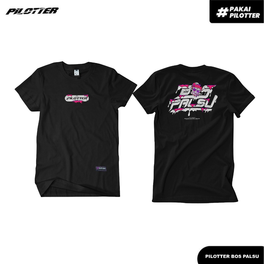 KAOS PILOTTER BOSS PALSU ORIGINAL