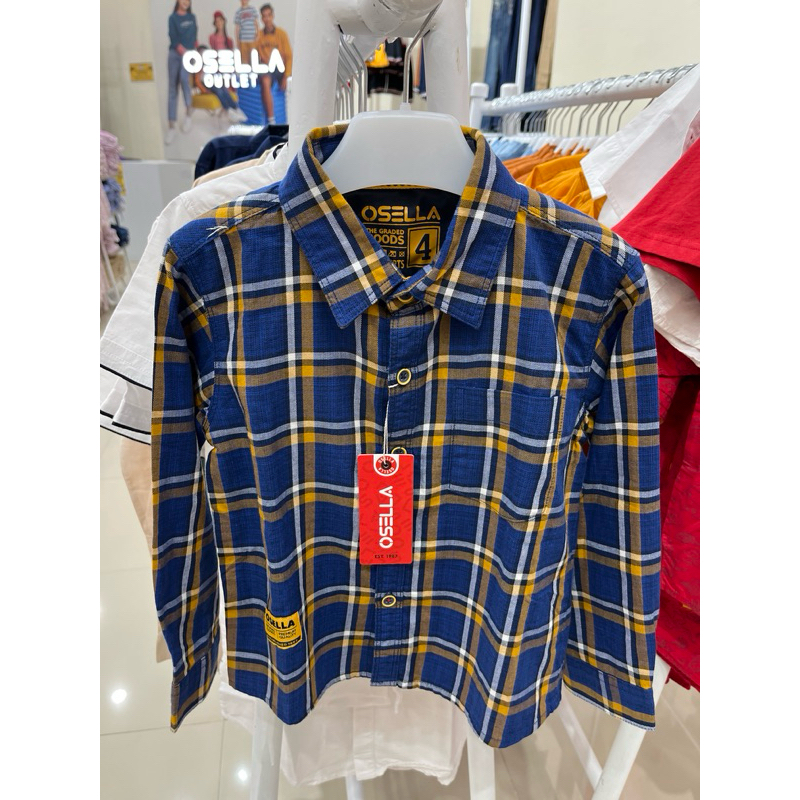 KEMEJA ANAK OSELLA  ORIGINAL 100%