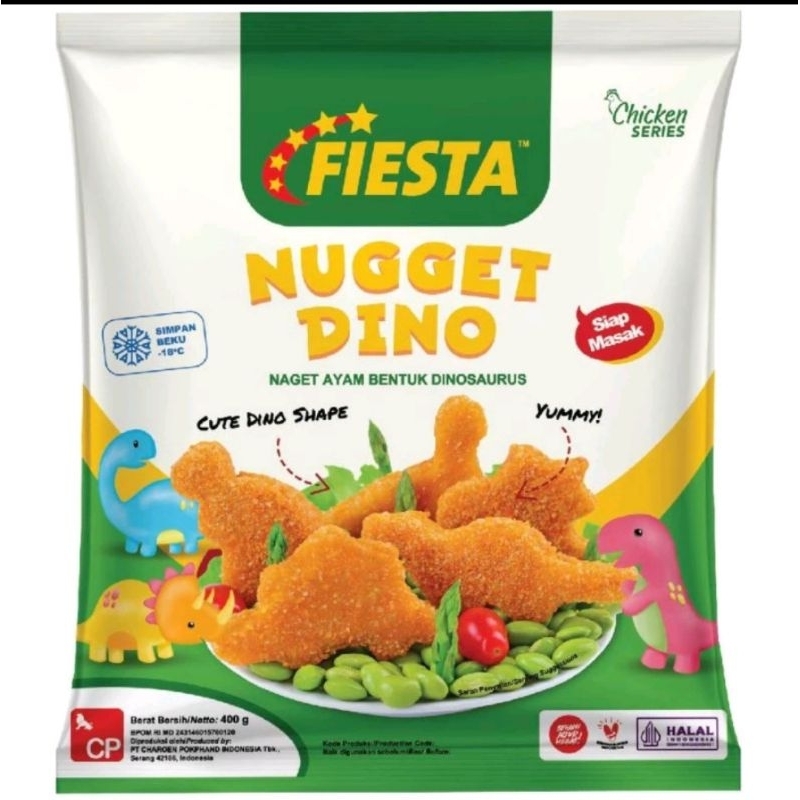 

Fiesta Nugget Dino 400 gr