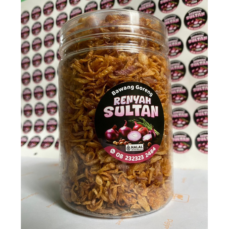 

Bawang Goreng Premium Asli Bawang Merah Tanpa Campuran || 250gram