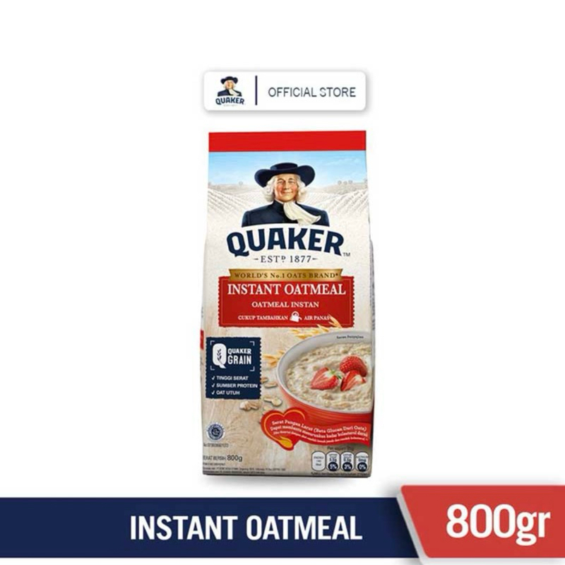 

Quaker Instant Oatmeal 800gr