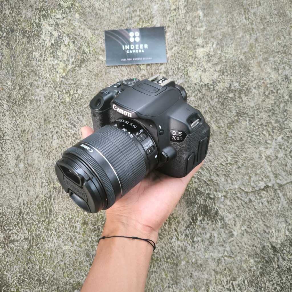 CANON 700D KIT 18-55MM SECOND MULUS NORMAL ( GARANSI TOKO )BUKAN 600D 800D 750D 550D 760D