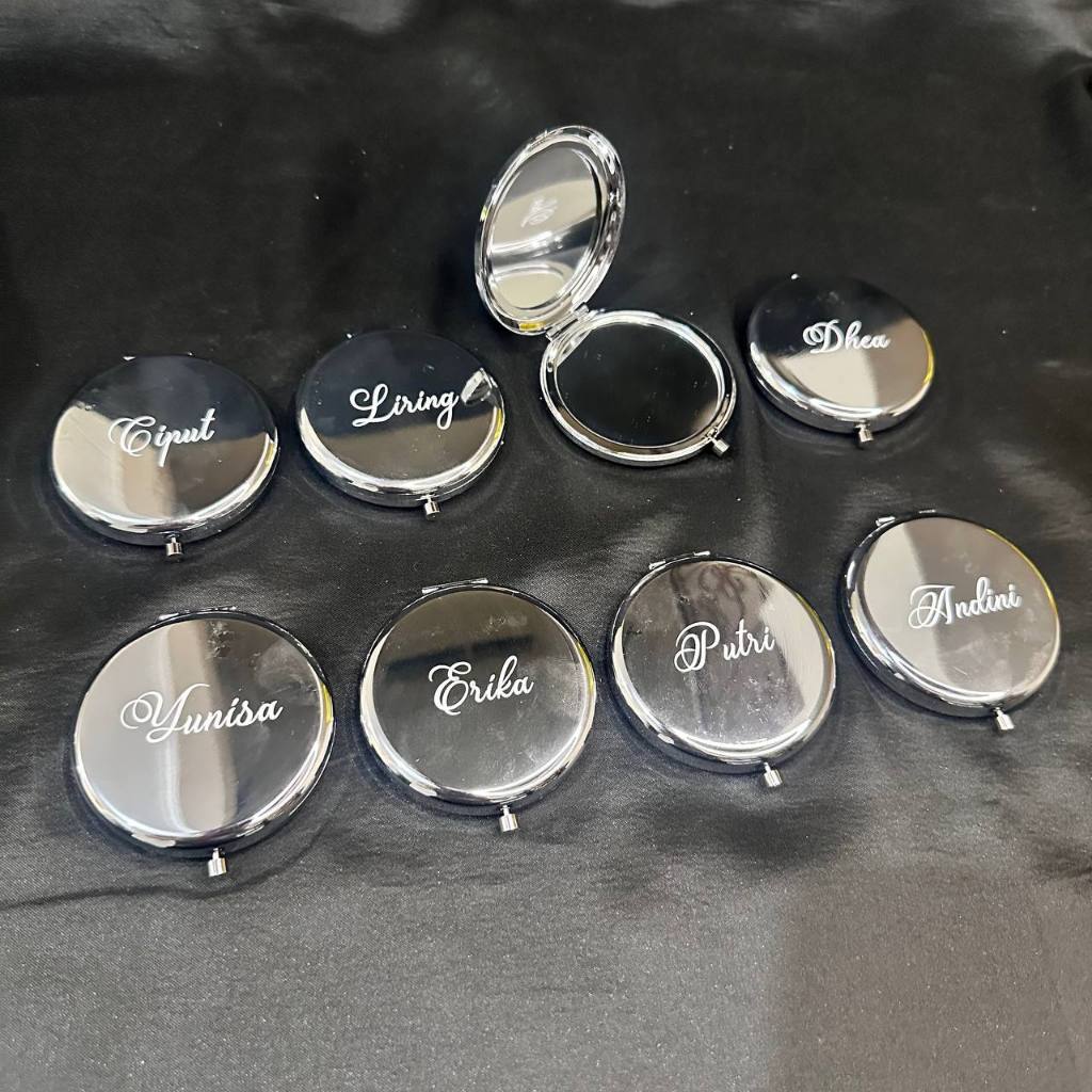 Cermin Lipat Slee Custom / Cermin Stainless Custom / Cermin Make Up / Kaca Make Up