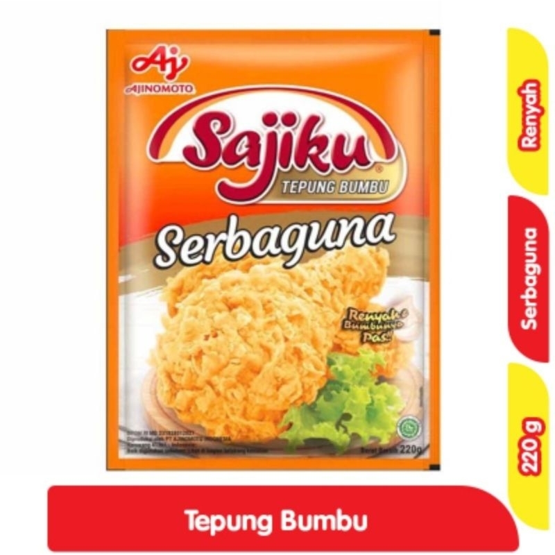 

Sajiku Tepung Bumbu Serbaguna 220 g