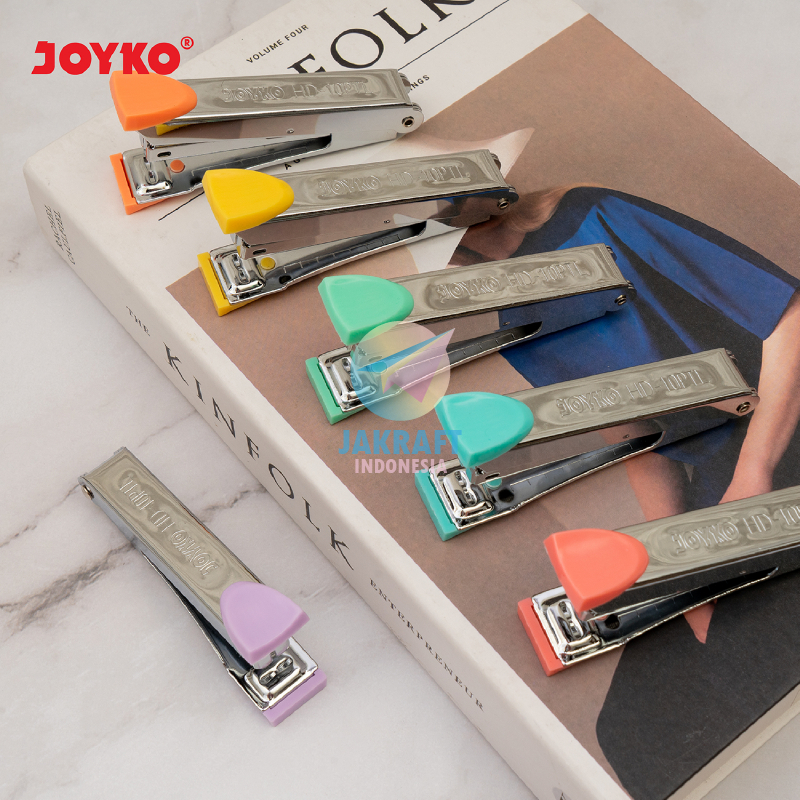 

(1 Pcs) Stapler Hekter Sedang Standard Murah JOYKO HD-10PTL Pastel Refill Isi Staples No.10 (No.10-1M)