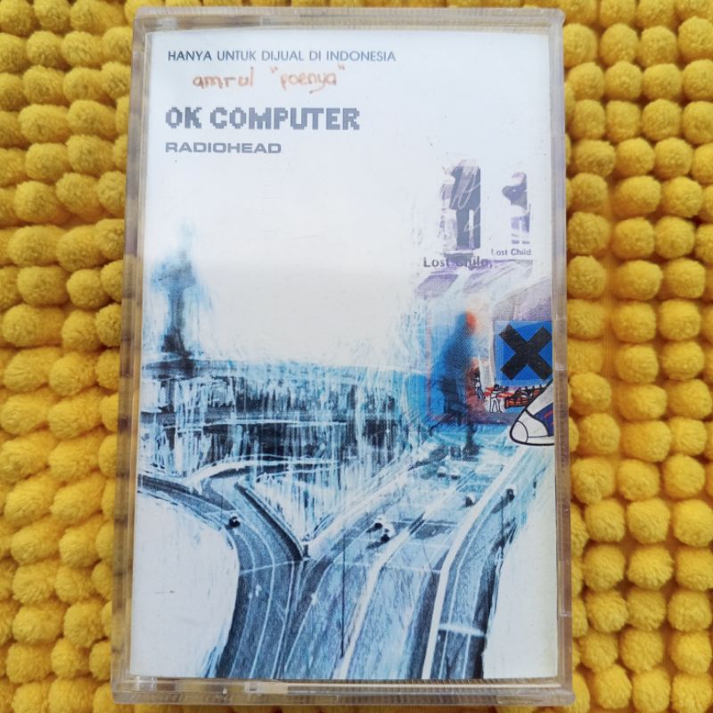 kaset pita RADIOHEAD ok computer