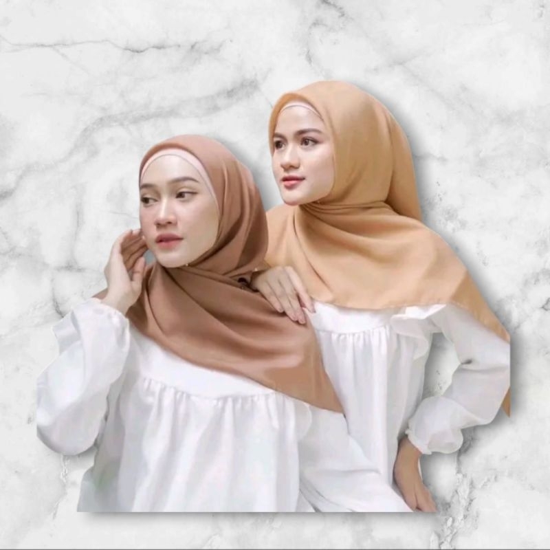 HIJAB SEGI EMPAT PARIS PREMIUM | JILBAB PARIS JADUL SEGI EMPAT POLOS | HIJAB SEGI EMPAT PARIS JADUL 