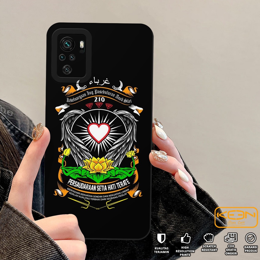 Case Xiaomi Redmi Note 10/Note 10S - Casing Hp Xiaomi Redmi Note 10/Note 10S Motif PSHT - Softcase X