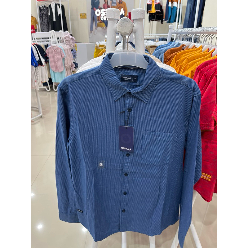 KEMEJA PRIA OSELLA ORIGINAL 100%
