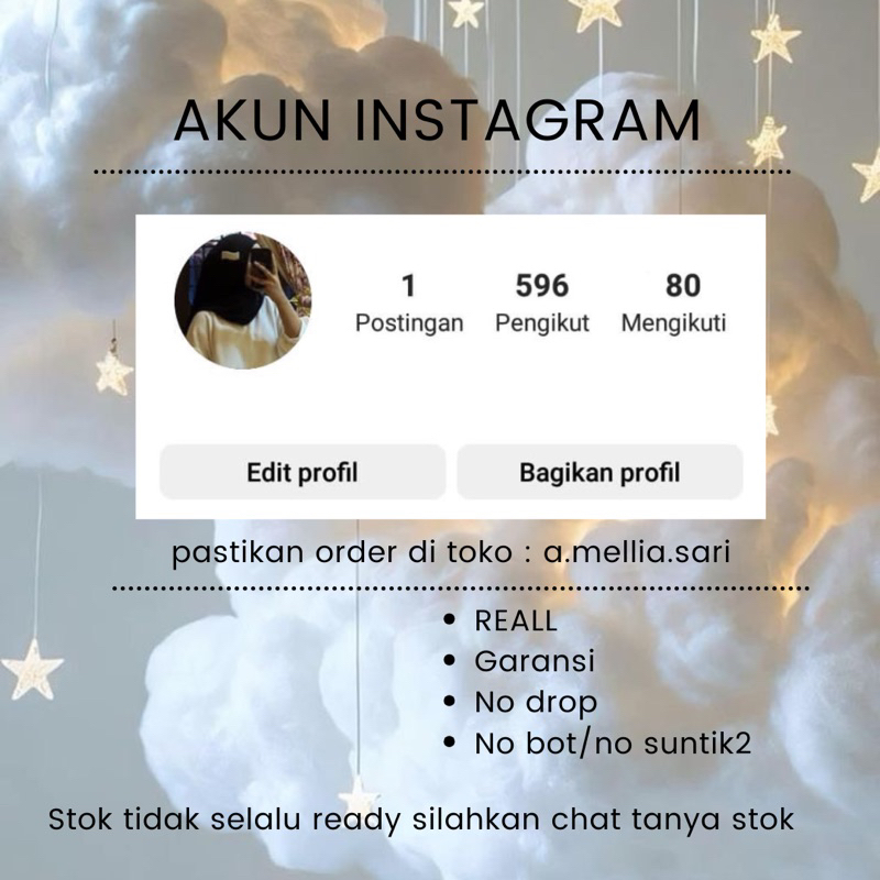 JUAL AKUN IG INSTAGRAM AMANAH