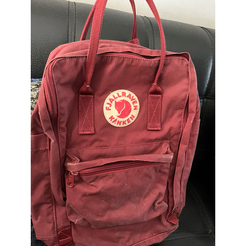 PRELOVED Fjallraven Kanken Laptop 15” ox red original
