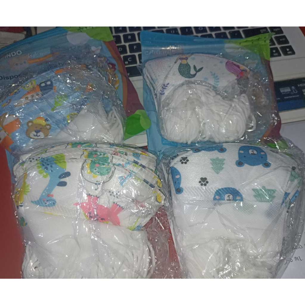 Careindo Masker Duckbill Anak Isi 20 OURSHOPNOW