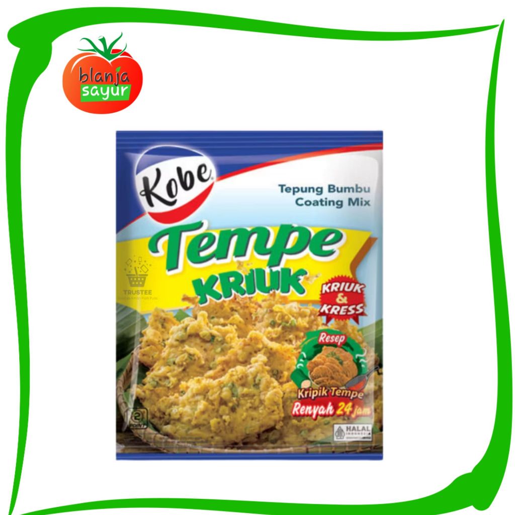 

Kobe Tepung Bumbu Tempe Kriuk 200gr