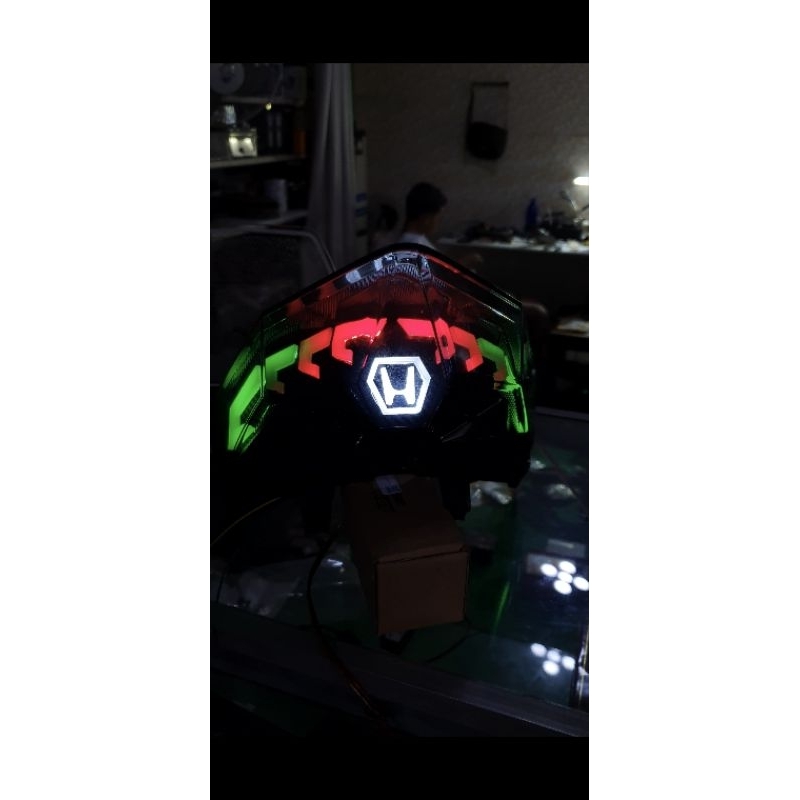 Stoplamp Lazy 3D Frame Vario Led New 125/150