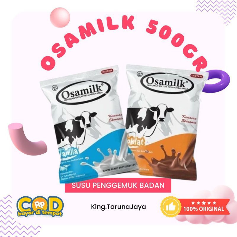 

Promo - Osamilk 500gr susu pengemuk badan