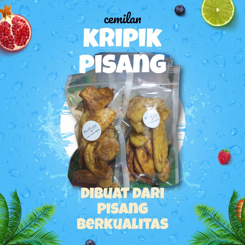 

Kripik pisang gurih dan nikmat