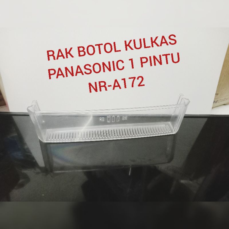 RAK BOTOL KULKAS PANASONIC 1 PINTU.SECOND ORIGINAL
