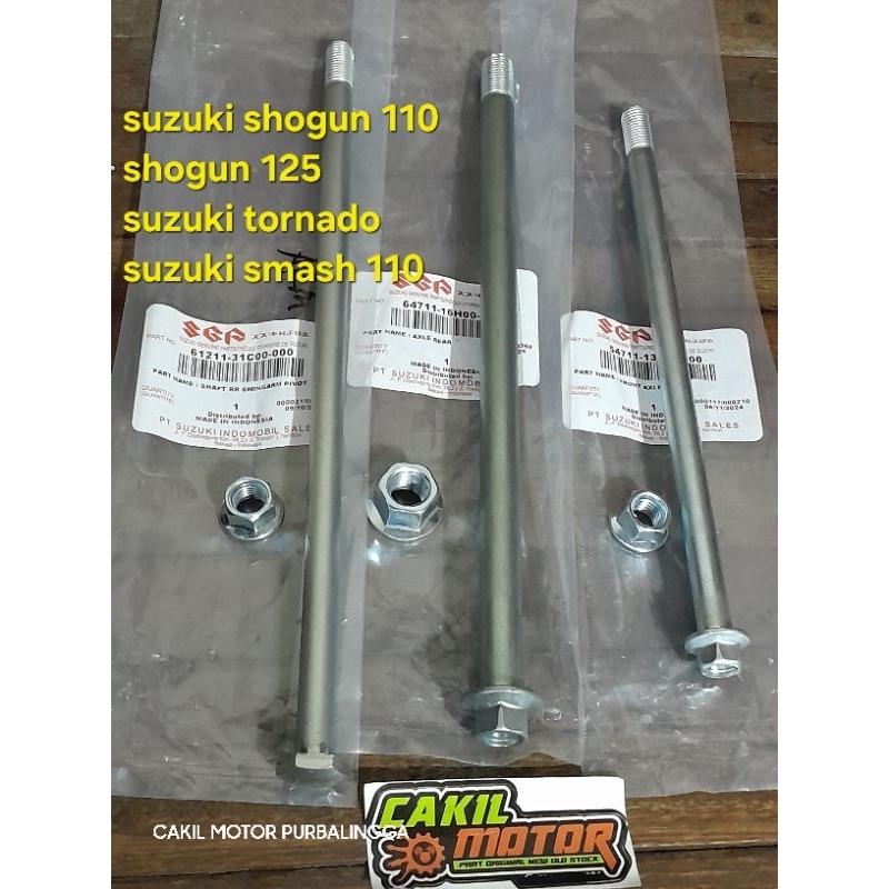 as roda depan belakang swing arm shogun 110/125R FD tornado smash ori sgp