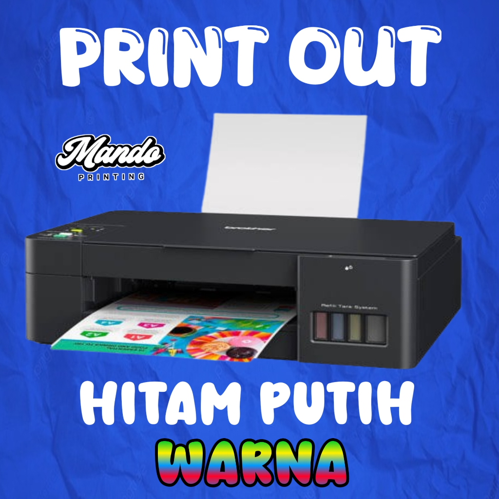 

PRINT / CETAK BERBAGAI MACAM DOKUMEN A4 /F4/A5/A6 Tebal 80gsm