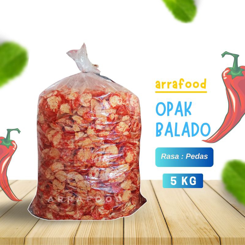 

[5 KG] PAKET USAHA Opak Pedas Manis Opak Balado