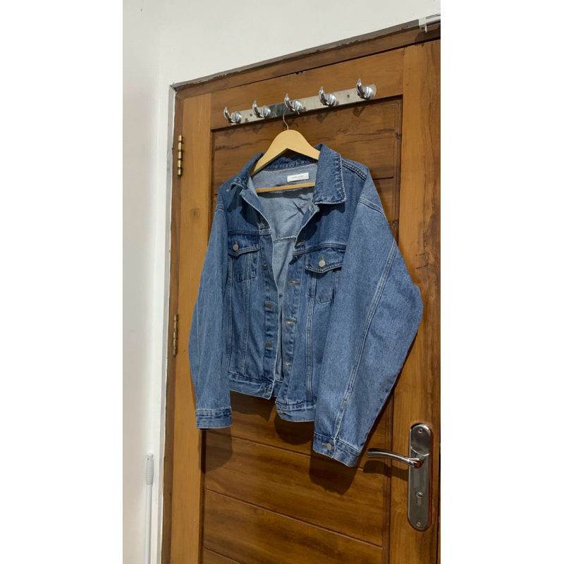 Jaket Denim Boxy