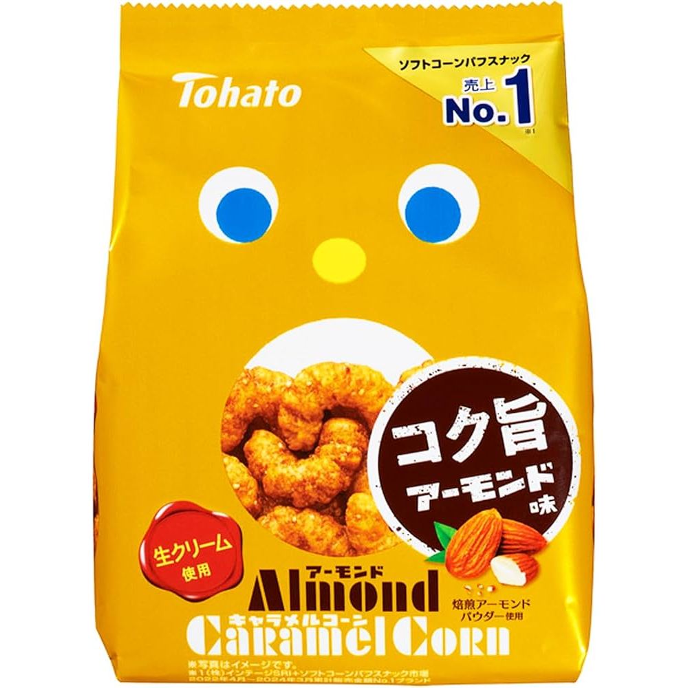 

Tohato Almond Caramel Corn 65gr