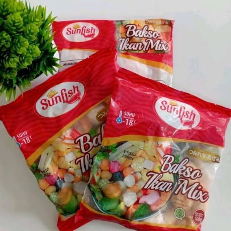 

Sunfish Bakso Ikan Mix 500g