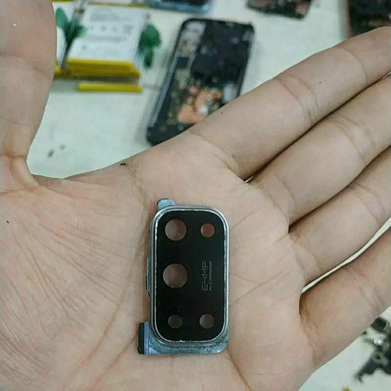 kaca kamera bekas ori realme 7 pro