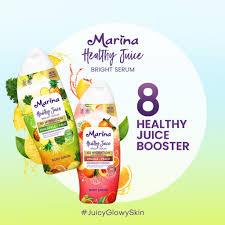 Marina Body Lotion Healthy Juice Bright Serum 185ml - Lotion Badan Marina