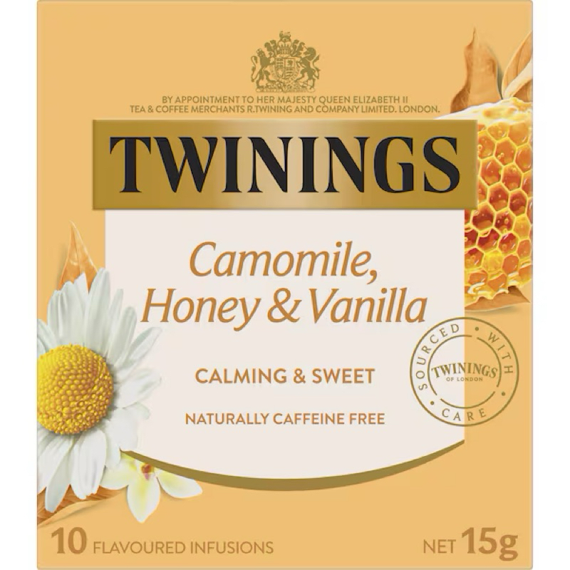 

Twinings Camomile Honey & Vanilla Tea Bags 10 Pack - Australia