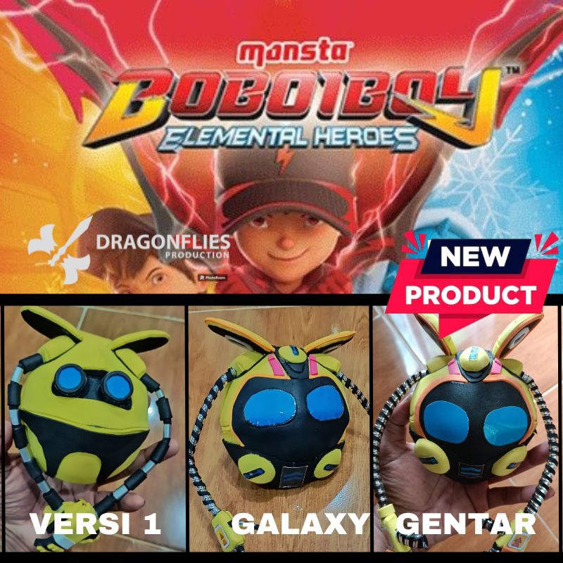 TERMURAH TERLARIS MAINAN OCHOBOT BOBOIBOY HANDMADE BAHAN BUSA HATI KEREN