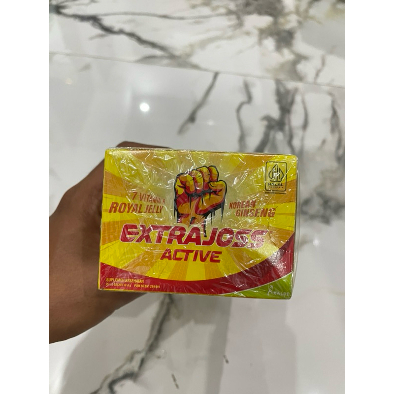 

Extra Joss Active Sacet 1slop isi 5pack