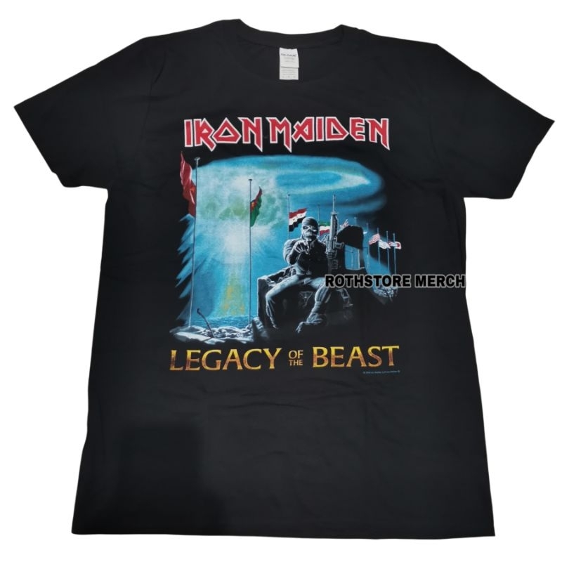 iron maiden / official size L