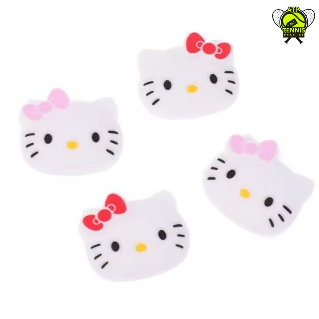 DAMPENER // Tennis Dampener Peredam Raket Tenis HELLO KITTY SERIES satuan dengan detil yang bagus