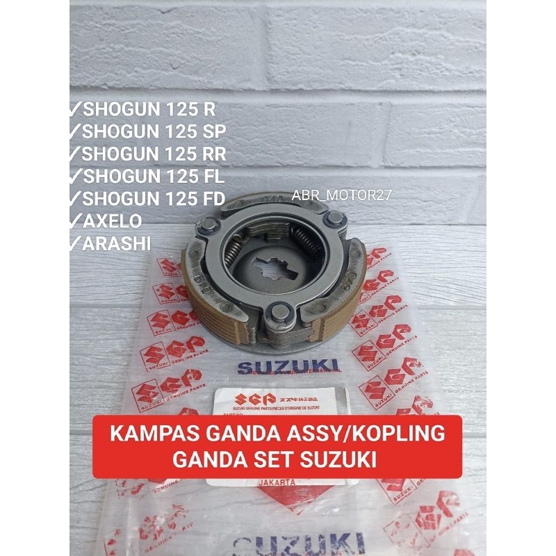 Kampas ganda Assy/kopling ganda suzuki Arashi/Shogun 125 R/FD Axelo/FL/RR/SP