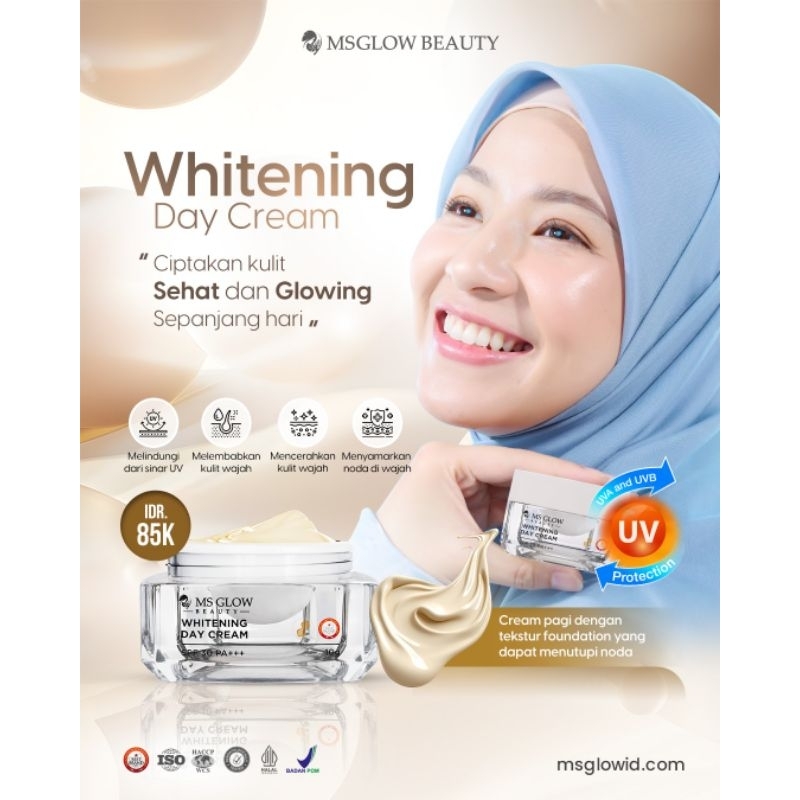 Whitening Day Cream MS GLow/day cream ms glow
