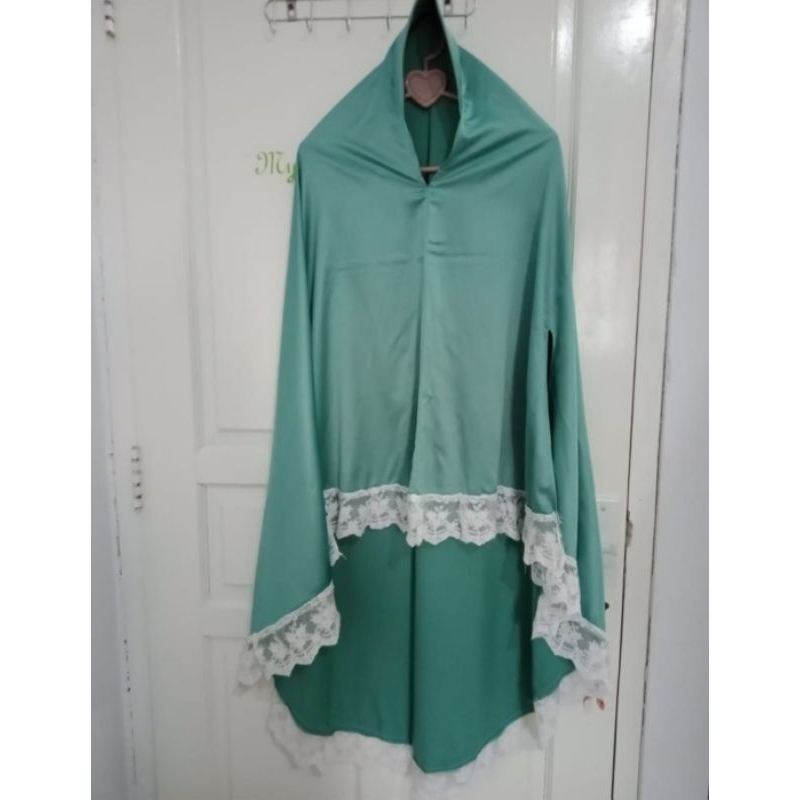 gamis set syarii preloved