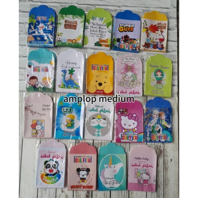 

amplop medium per 4 pack (40pcs)