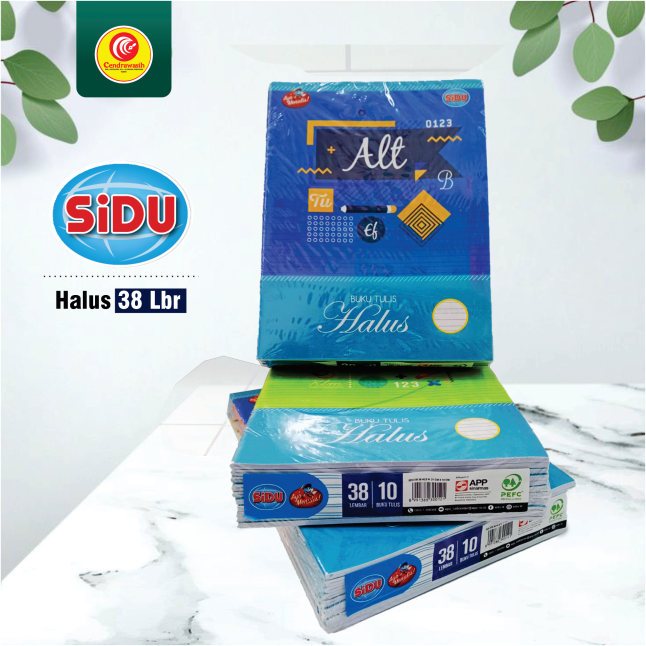 

Buku Sidu Halus 38 Lembar (1 Pack Isi 10 Buku)
