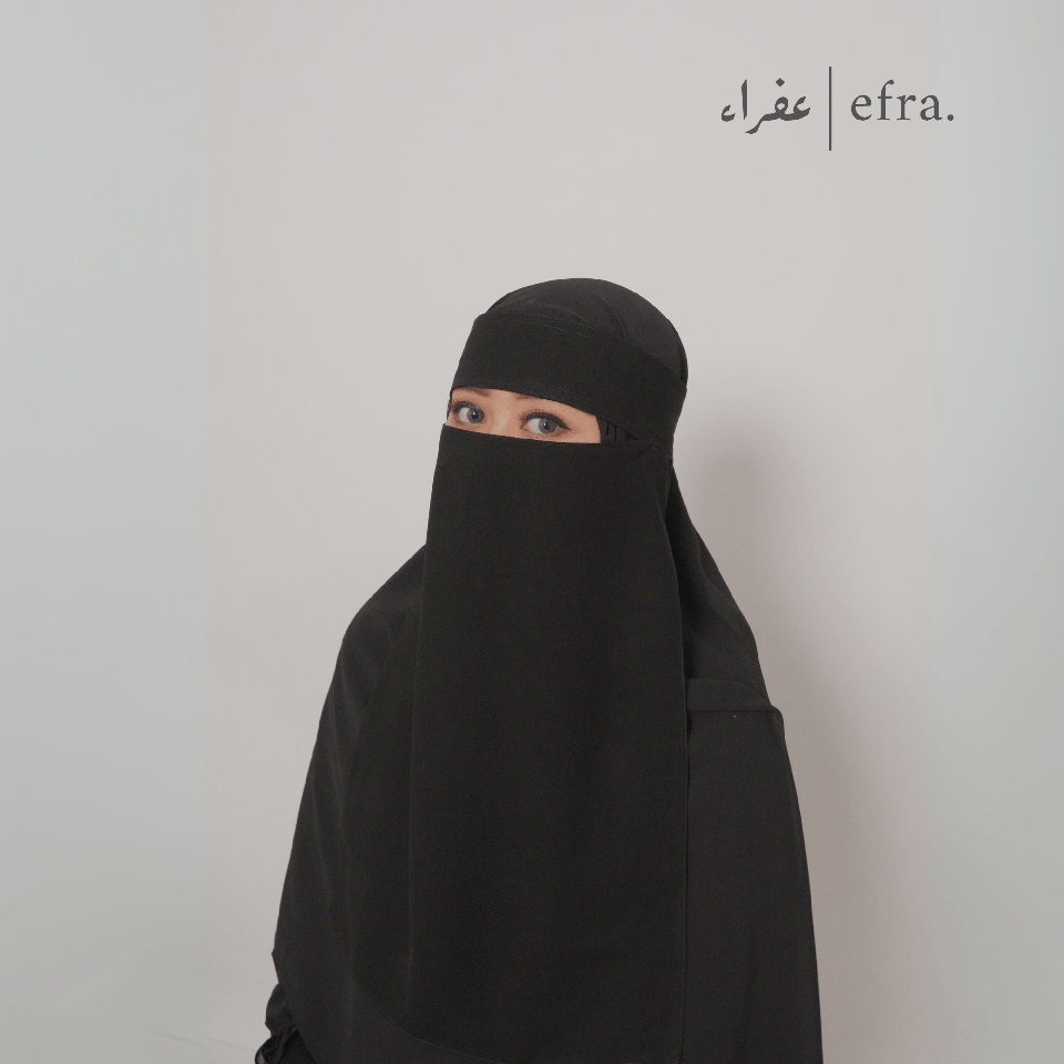 Efra | Cadar Bandana Polos | Cadar Bandana | Cadar Premium | Cadar Bandana Sifon Arab | Cadar Tarim