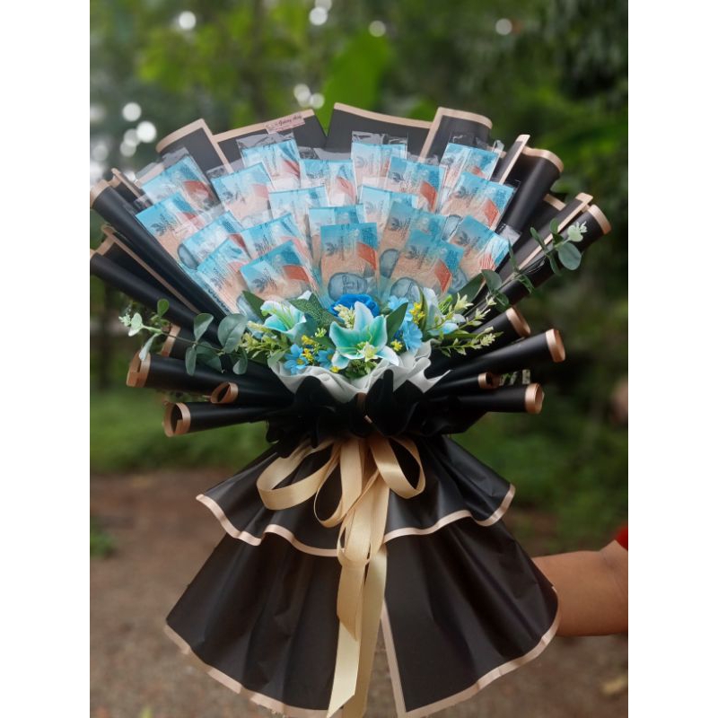 Buket Uang 20 lembar