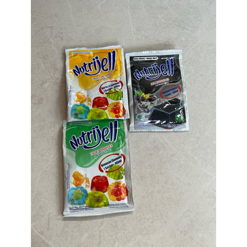 

Nutrijell Bubuk Jelly Berbagai Varian Rasa 10gr