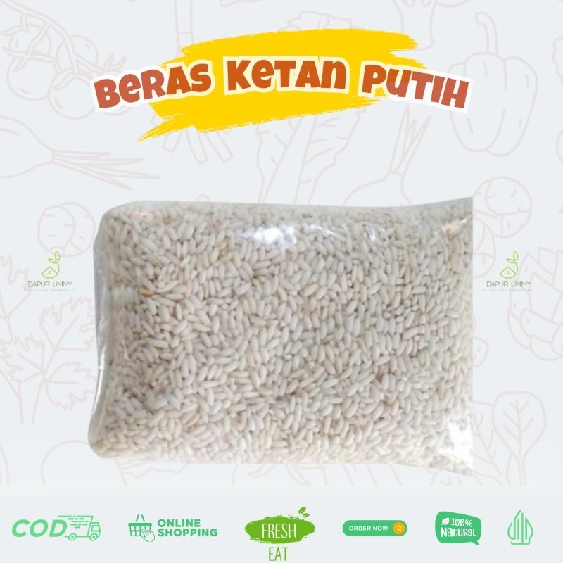 

BERAS • ketan Putih Surabaya 500g - 1kg