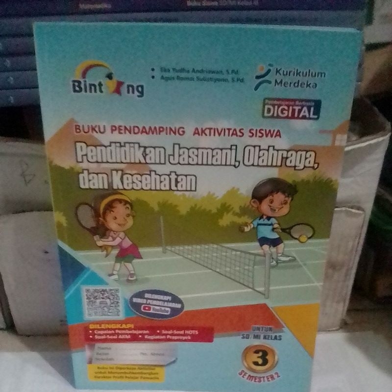 buku pjok bintang kls 3 semester 2 edisi terbaru