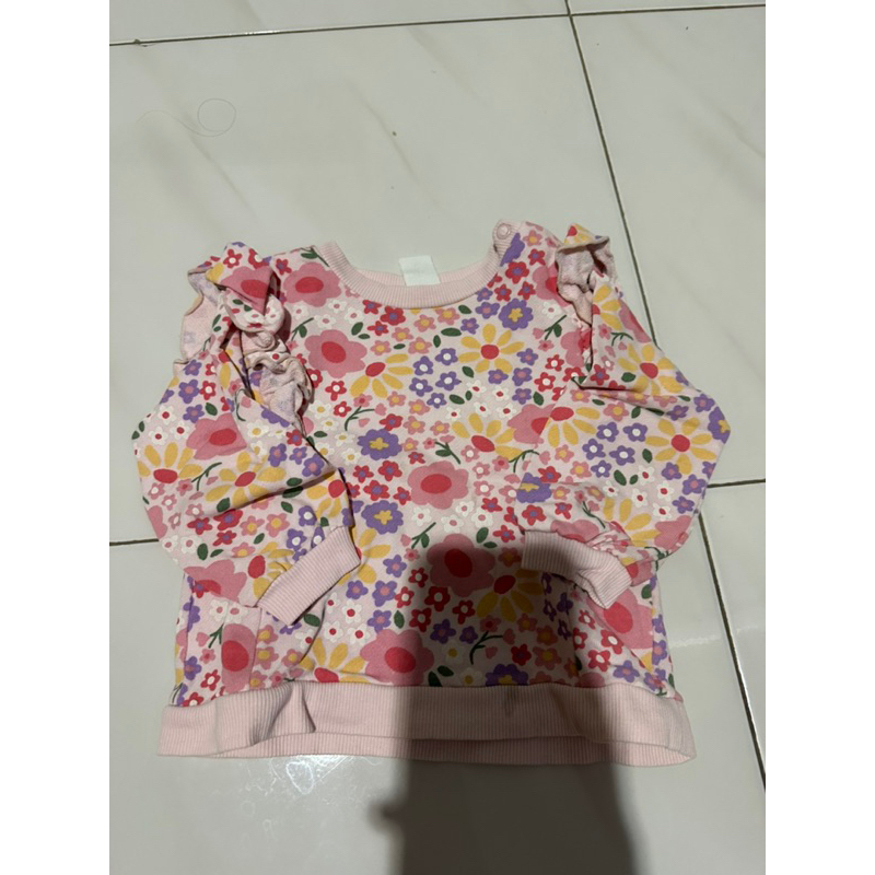 Preloved Baju Atasan Pakaian Dress Jaket Kemeja Anak Perempuan Cewek Branded H&M Lewis Emma 6bulan-2