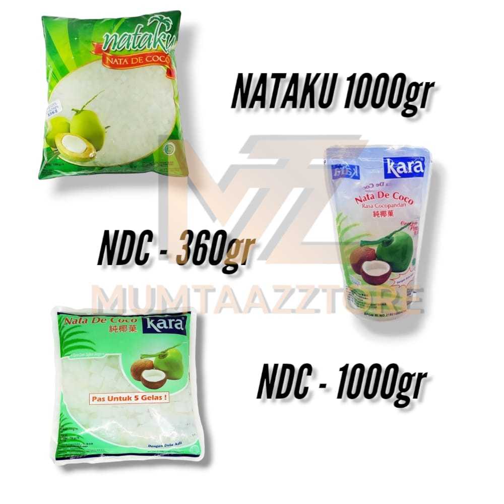 

- MTZ - NATA DE COCO NATAKU 1000gr | KARA NATA DE COCO 360gr